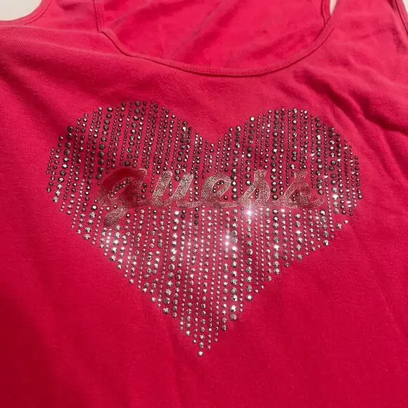 Vintage y2k guess pink sequin - Picture 4 of 5
